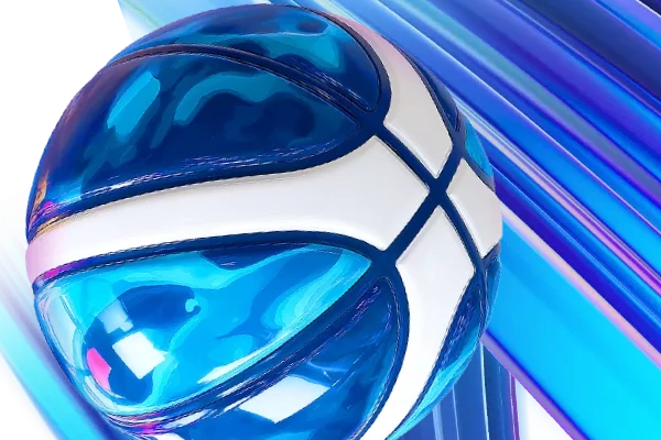 NBA 2026 — blue and white basketball